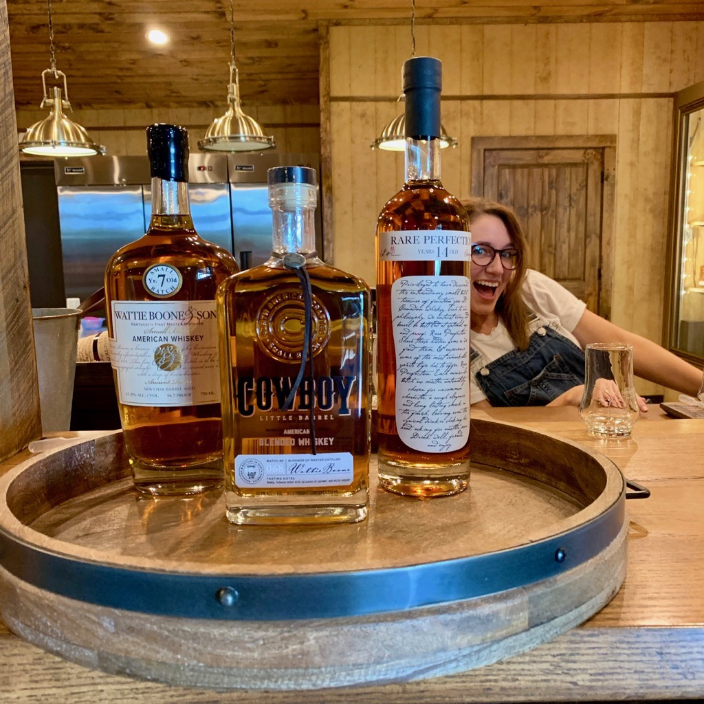 Whiskey Tasting Line Up - Preservation Distillery
