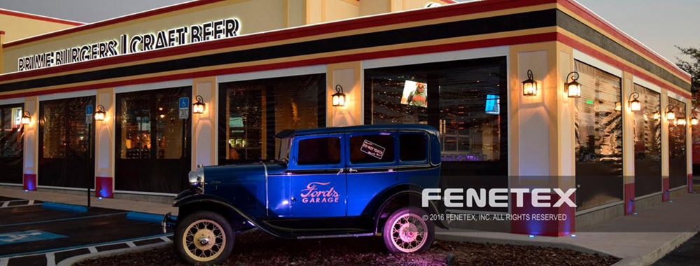 motorized clear vinyl system