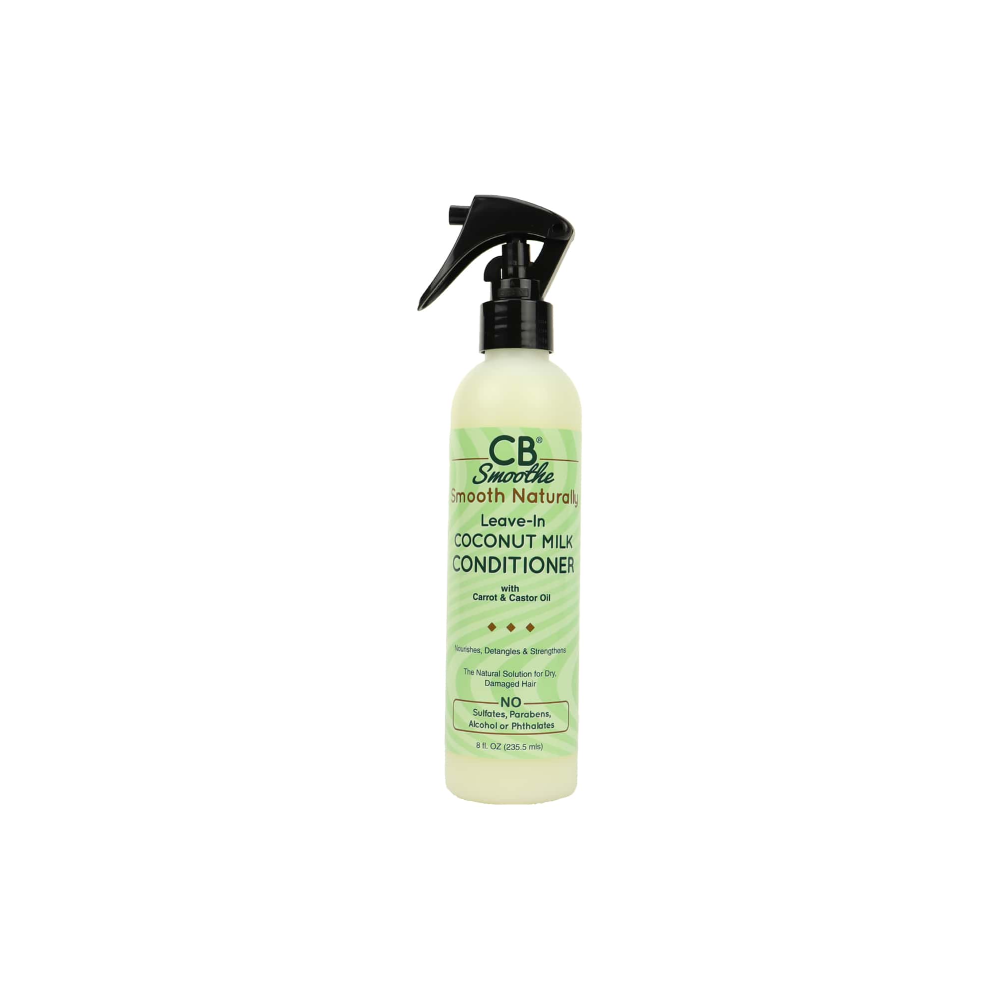 CB Smoothe Smooth Naturally Leave-In Coconut Milk Conditioner with Carrot & Castor Oil
