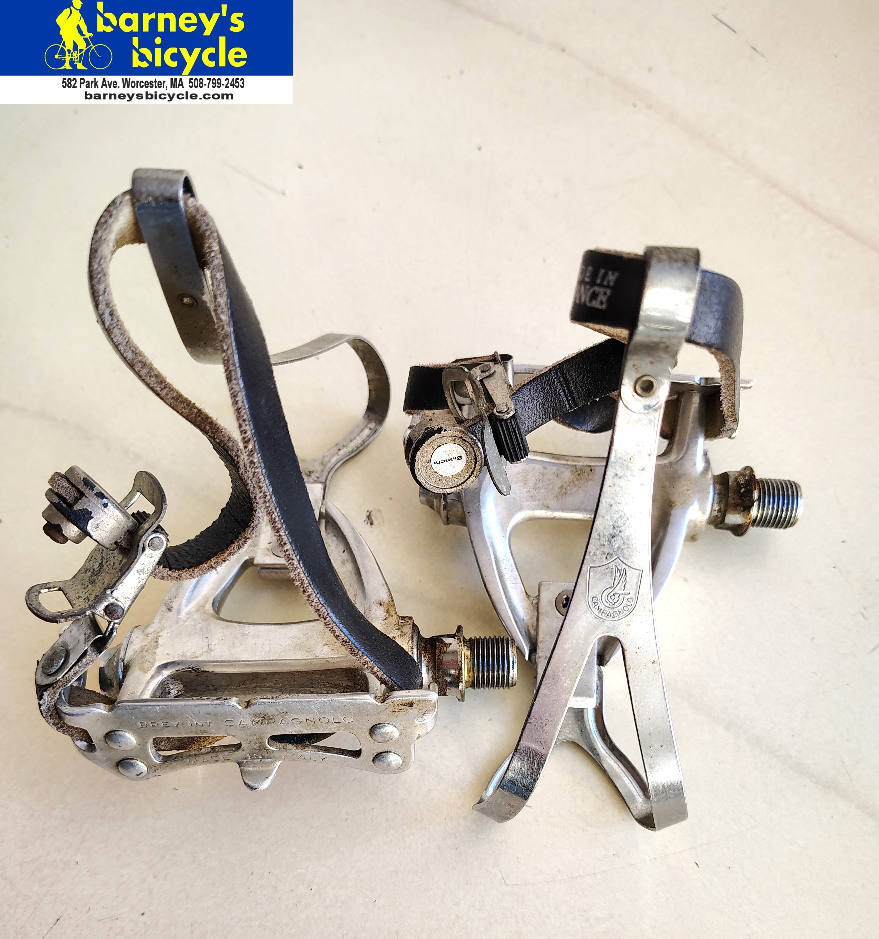Campagnolo C-Record Pedals w/ Campy Clips 
Used:  $89.00


