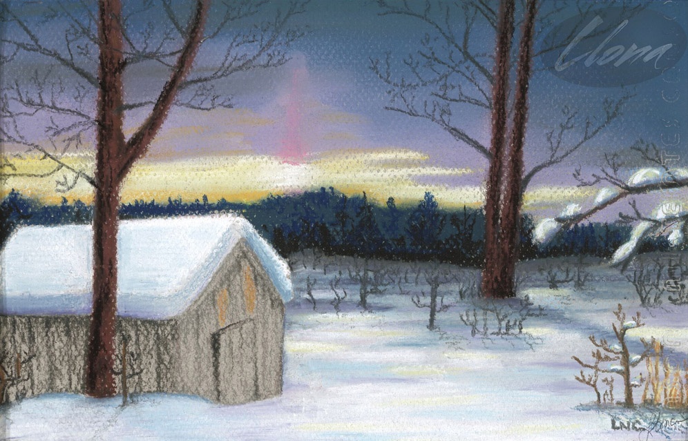 Snowdog
Original Painting - 9" x 14"