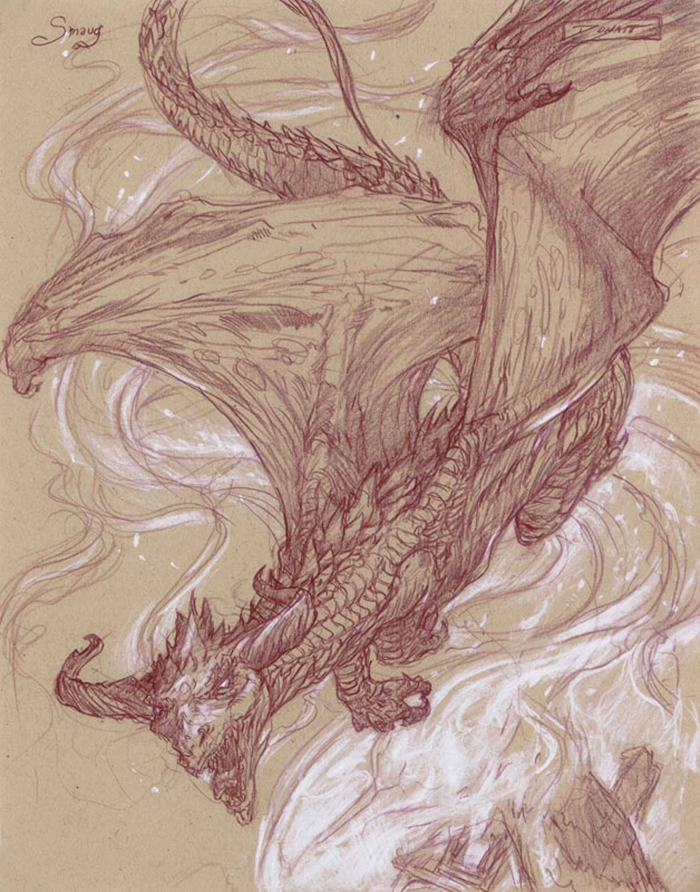 Laketwon is Burning!
14" x11"  Watercolor Pencil and Chalk on Toned paper 2014
private collection