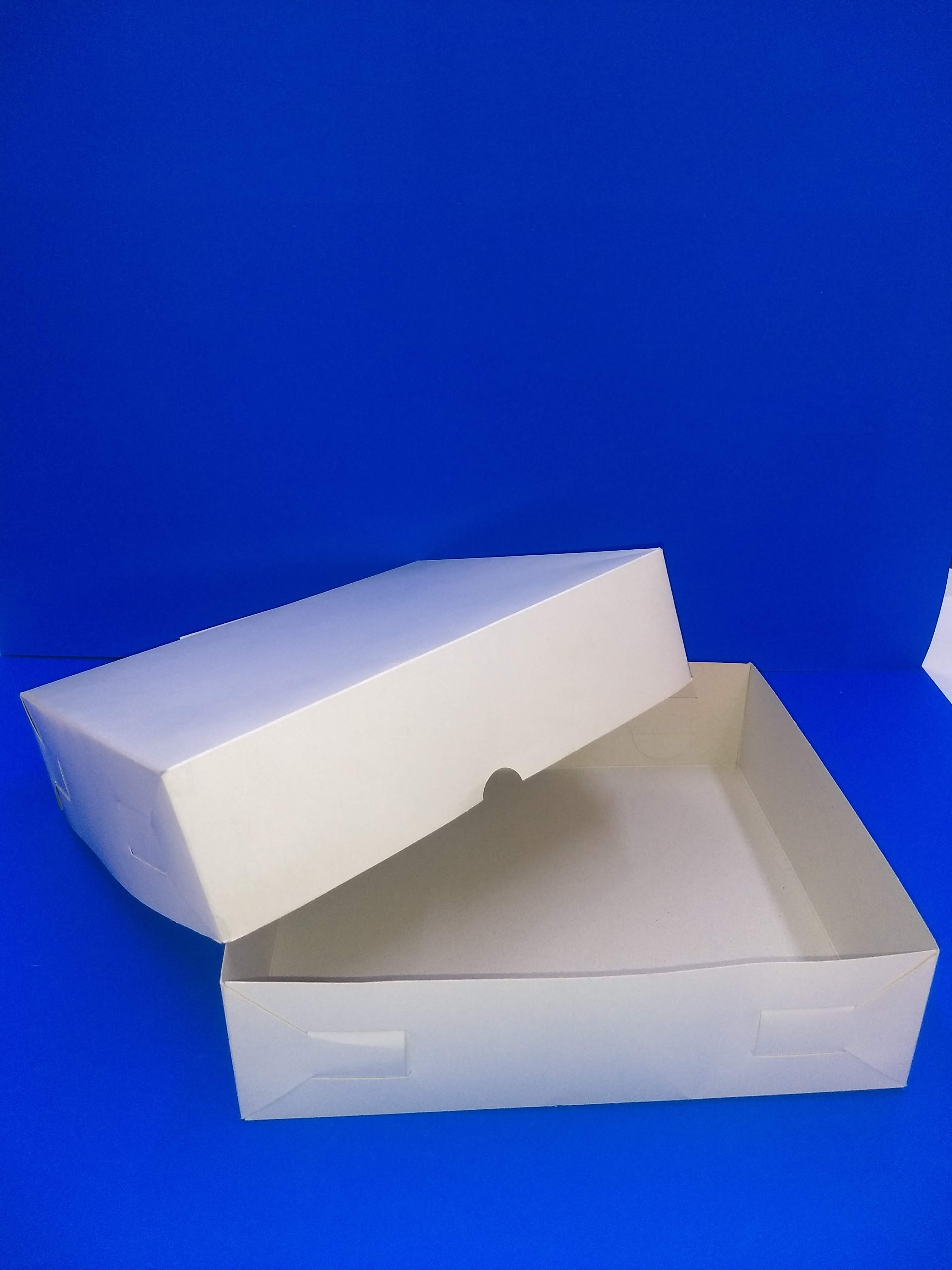 CAJA CAPLE BLANCA
MODELO # 10 26.5X23X7