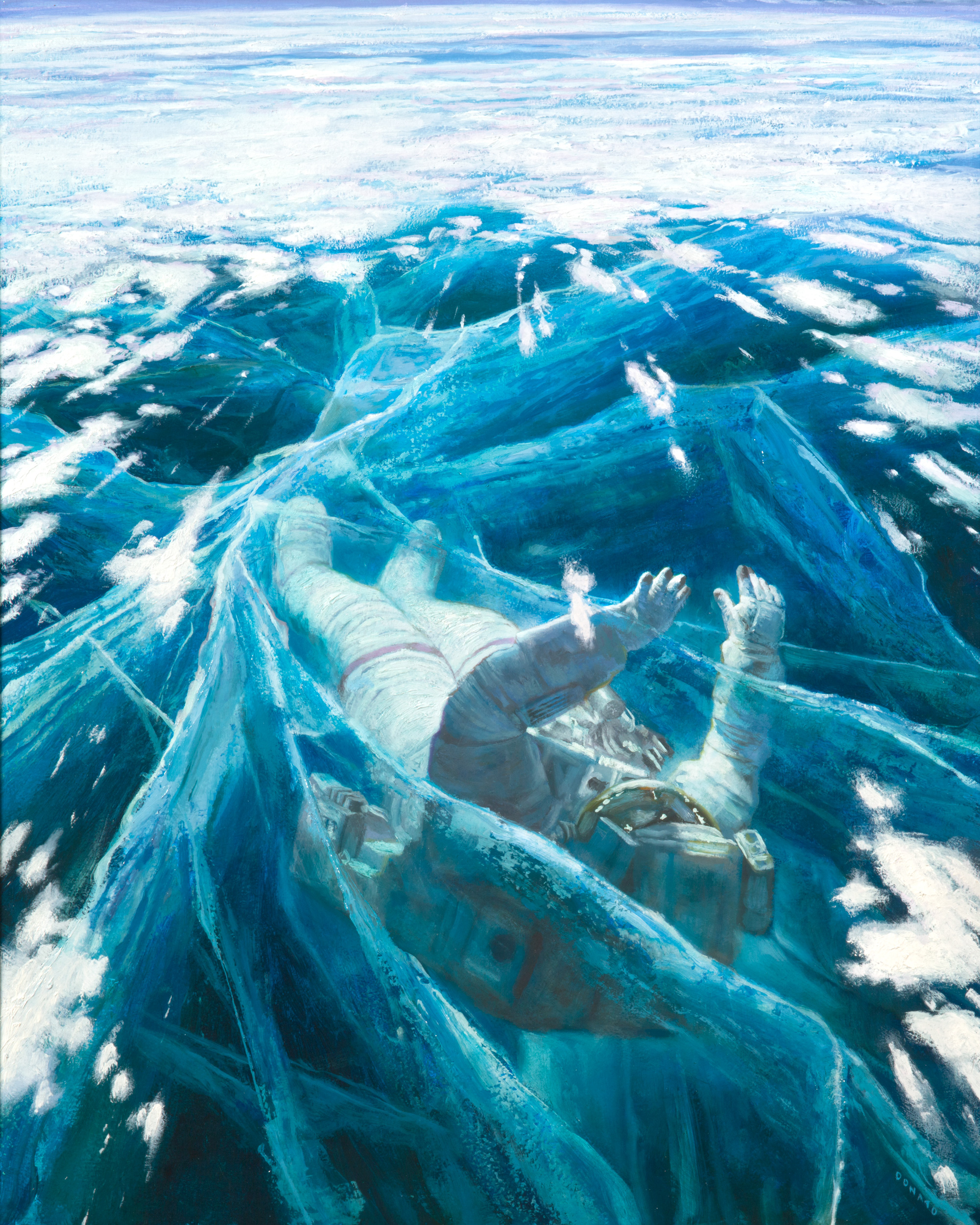 Earthly Limits 
20" x 16" Oil on Panel 2018 