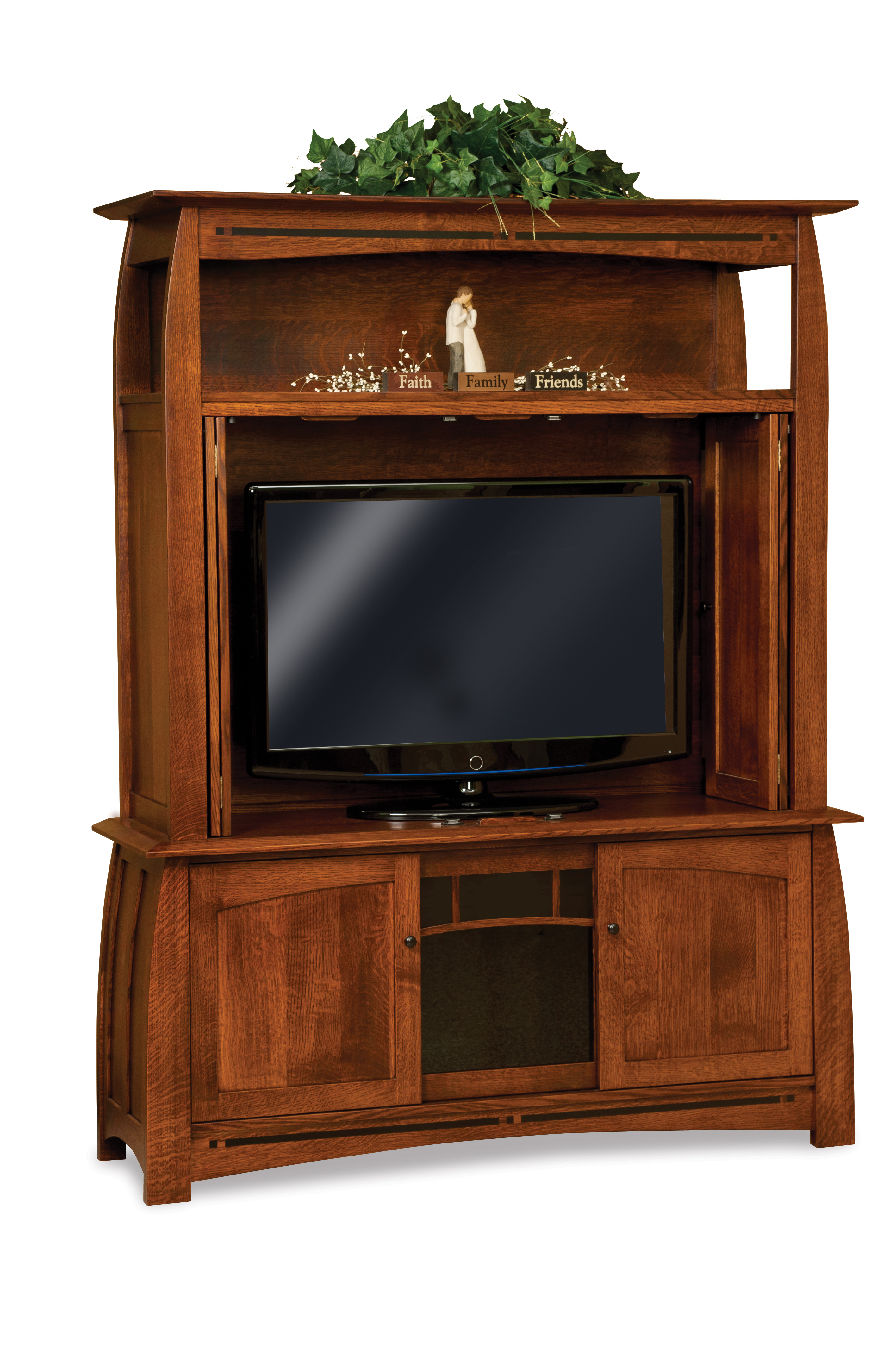Boulder Creek Open Media Cabinet