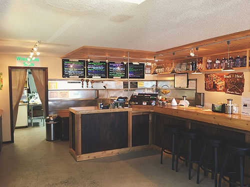 Inside Juice Bar