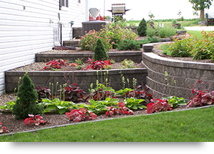 Retaining Walls with Plantings