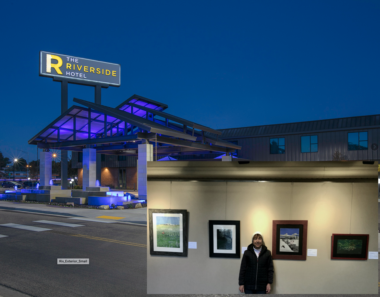 Artwork Exhibit at the Riverside