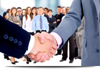 Shaking hands||||