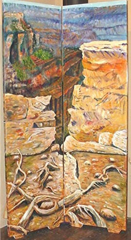 South Rim Grand Canyon Room Divider, Acrylic