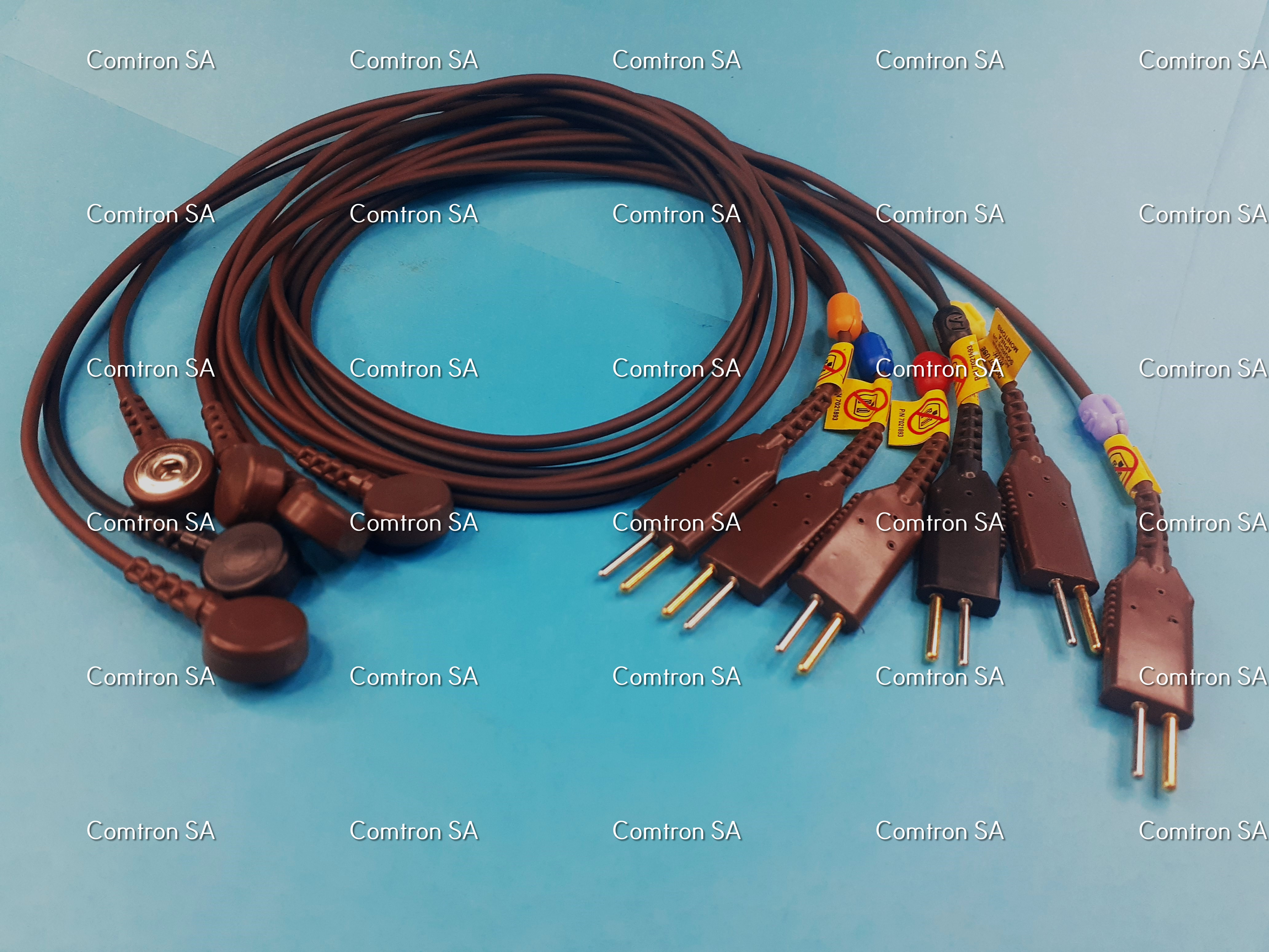 Juego de 6 puntas par ECG
 Siemens
