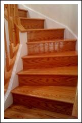 After hardwood installation