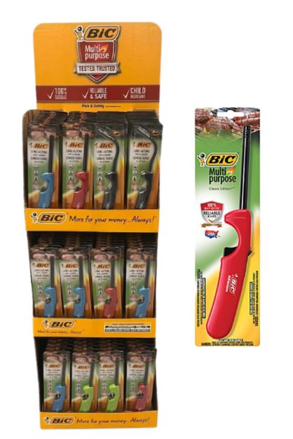 UDP110
BIC BBQ LIGHTER DISPLAY 120 CT
UPC: 070330608450
120 CS/PACK DISPLAY