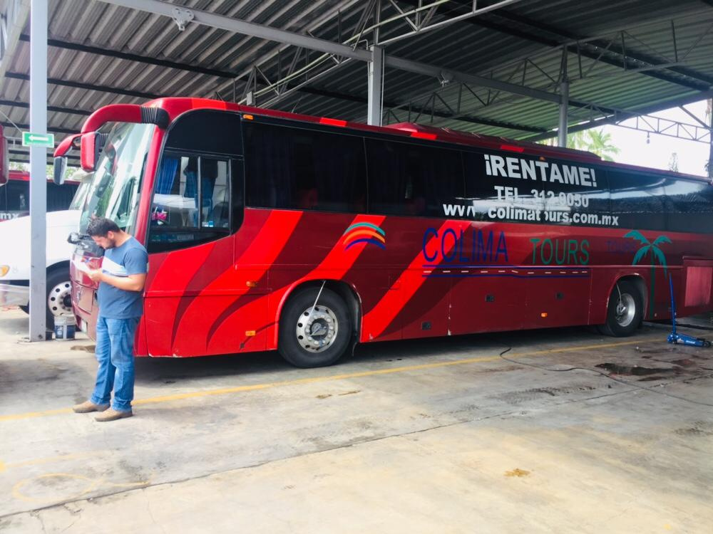 Man riding a bike in the mountains