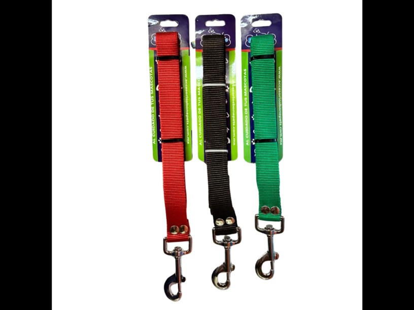 CORREA DE NYLON REFORZADO 
1" COLORES (120 CM)