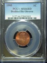 1995 Double Die Cent
$110
