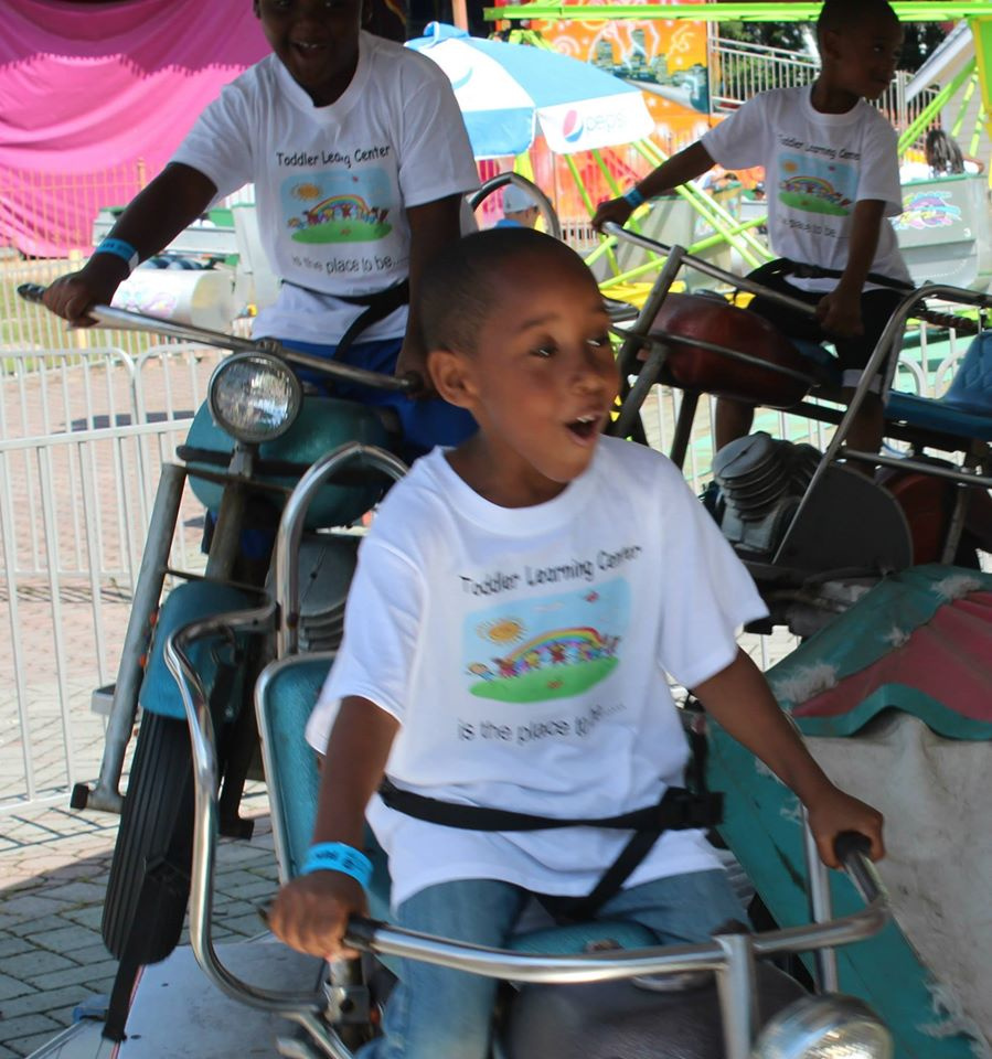 Kids in a Motorcycle-Themed Ride 2