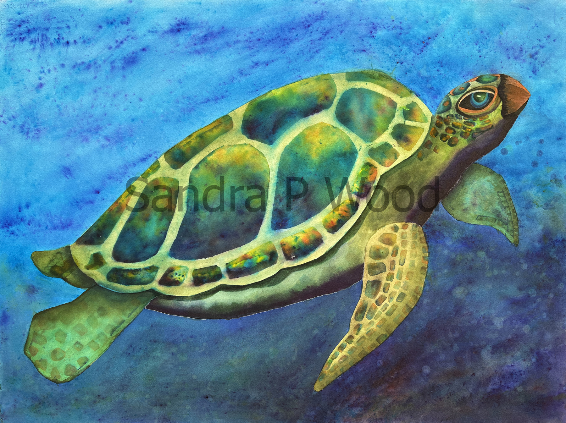 OUT AND ABOUT
(watercolor)

