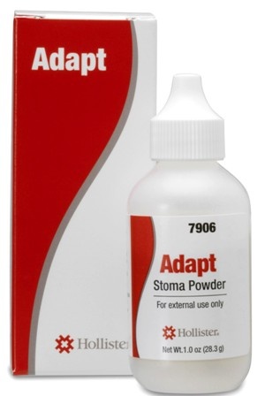 Polvo hidrocoloide cutáneo Adapt, ideal para proteger la piel periestomal de lesiones pequeñas, absorbe el exceso de humedad. Polvo hidrocoloide cutáneo Adapt, ideal para proteger la piel periestomal de lesiones pequeñas, absorbe el exceso de humedad.
