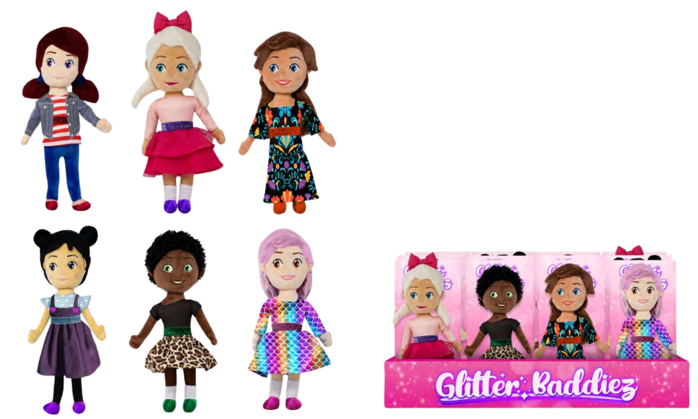 3584 
GLITTER BADDIEZ
(4.5X3X14 IN)
UPC 786892358404
24 CS
