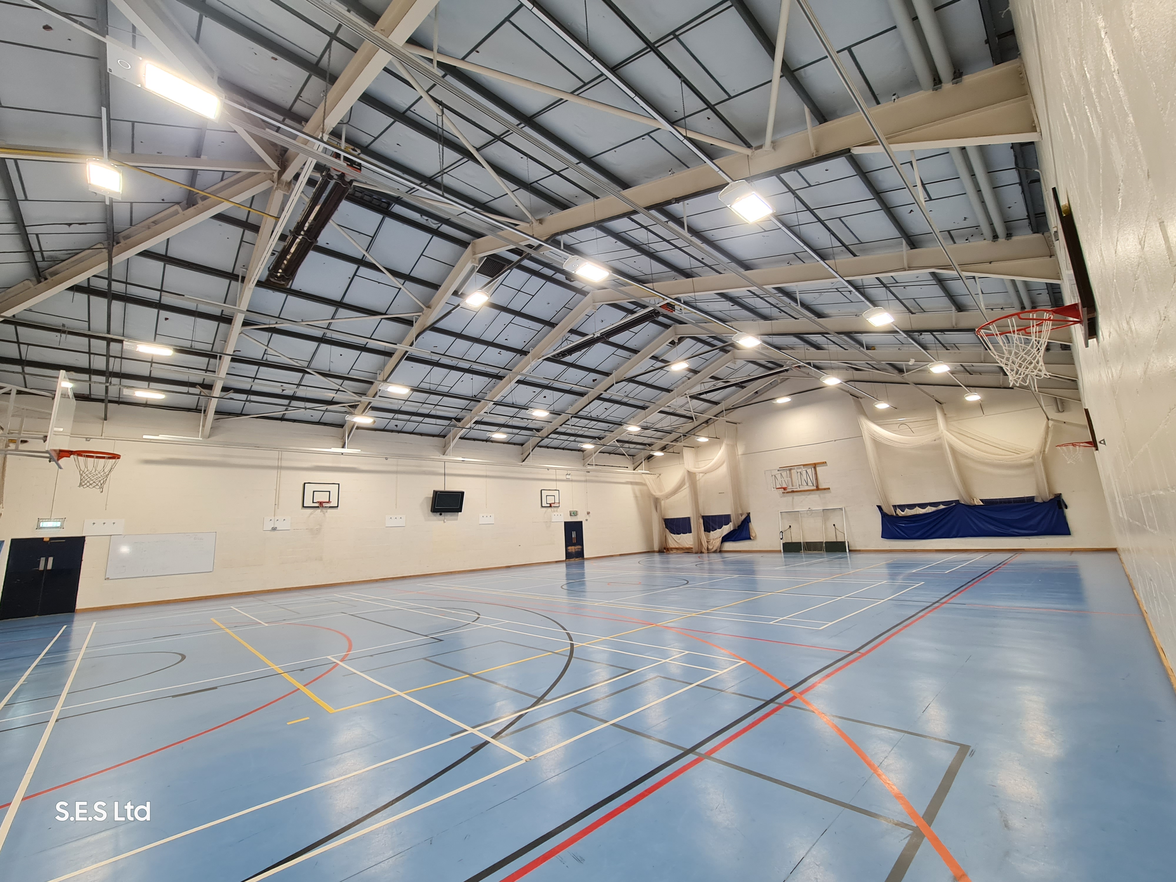 Clifton College Sports Hall. Dec 2024