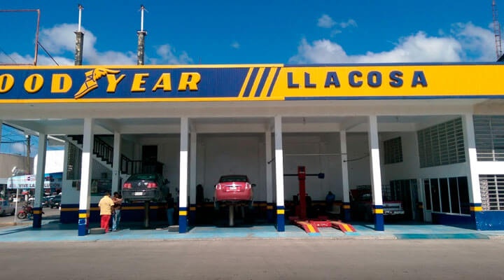 Centro de Servicio Goodyear Llacosa- ALINEACION Y BALANCEO