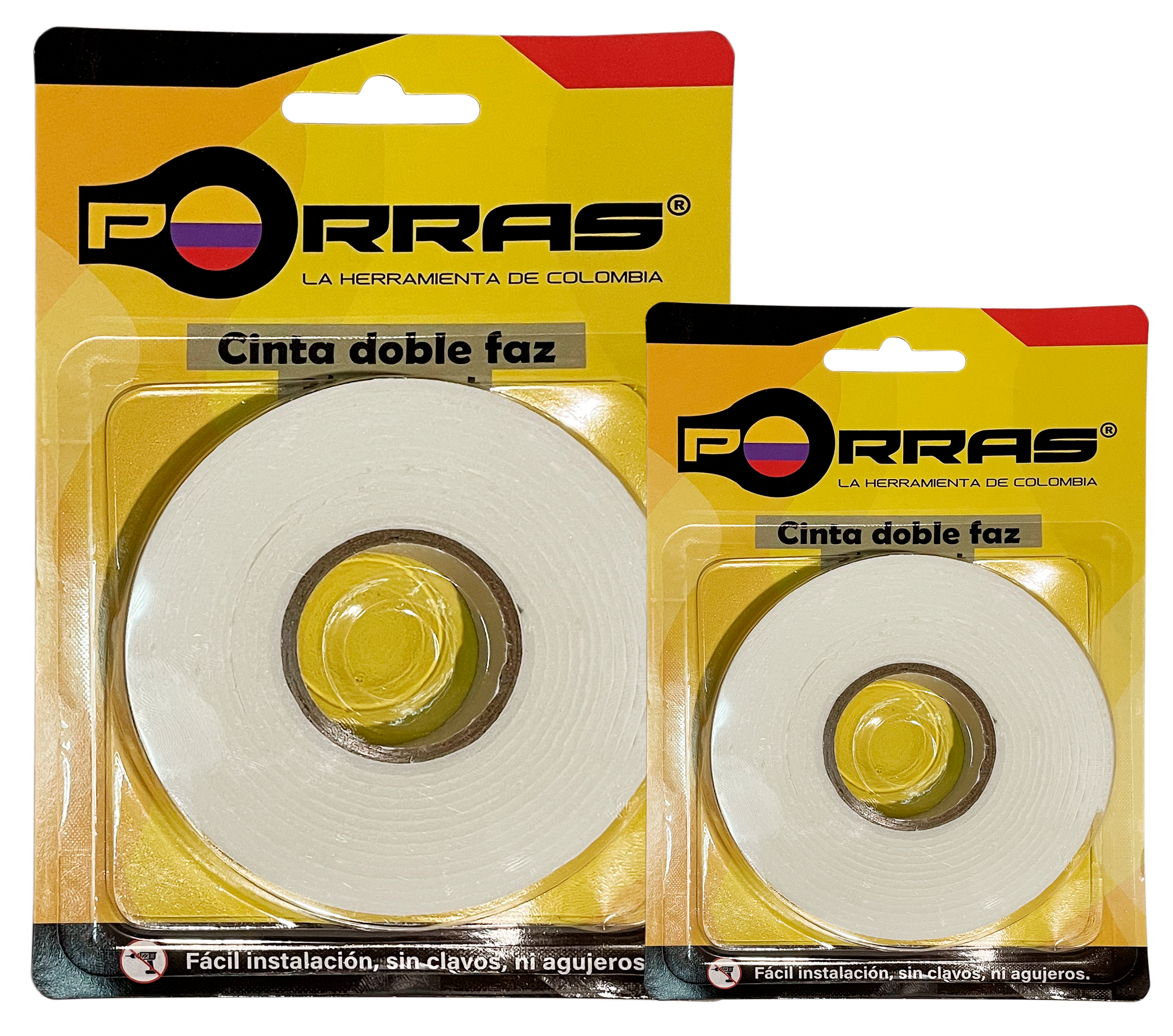 Cinta Doble faz Porras