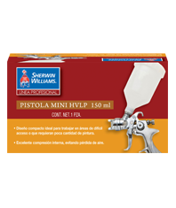 Pistola similar a la HVLP Vaso de plástico, diseño compacto ideal para trabajar en áreas de difícil acceso o que requieran poca cantidad de pinturas es durable y es apta para usarse con una amplia variedad de materiales. Excelente compresión interna evitando pérdida de aire. Diseño simple y fácil de limpiar.

Presentaciones disponibles:

    REX AP5913 Pistola 600 ml
    20 PIEZA POR CAJA
