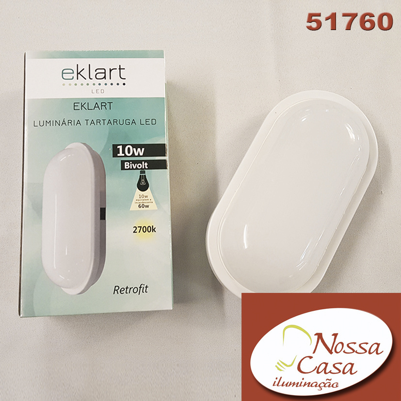 Tartaruga Eklart 10w 3000k