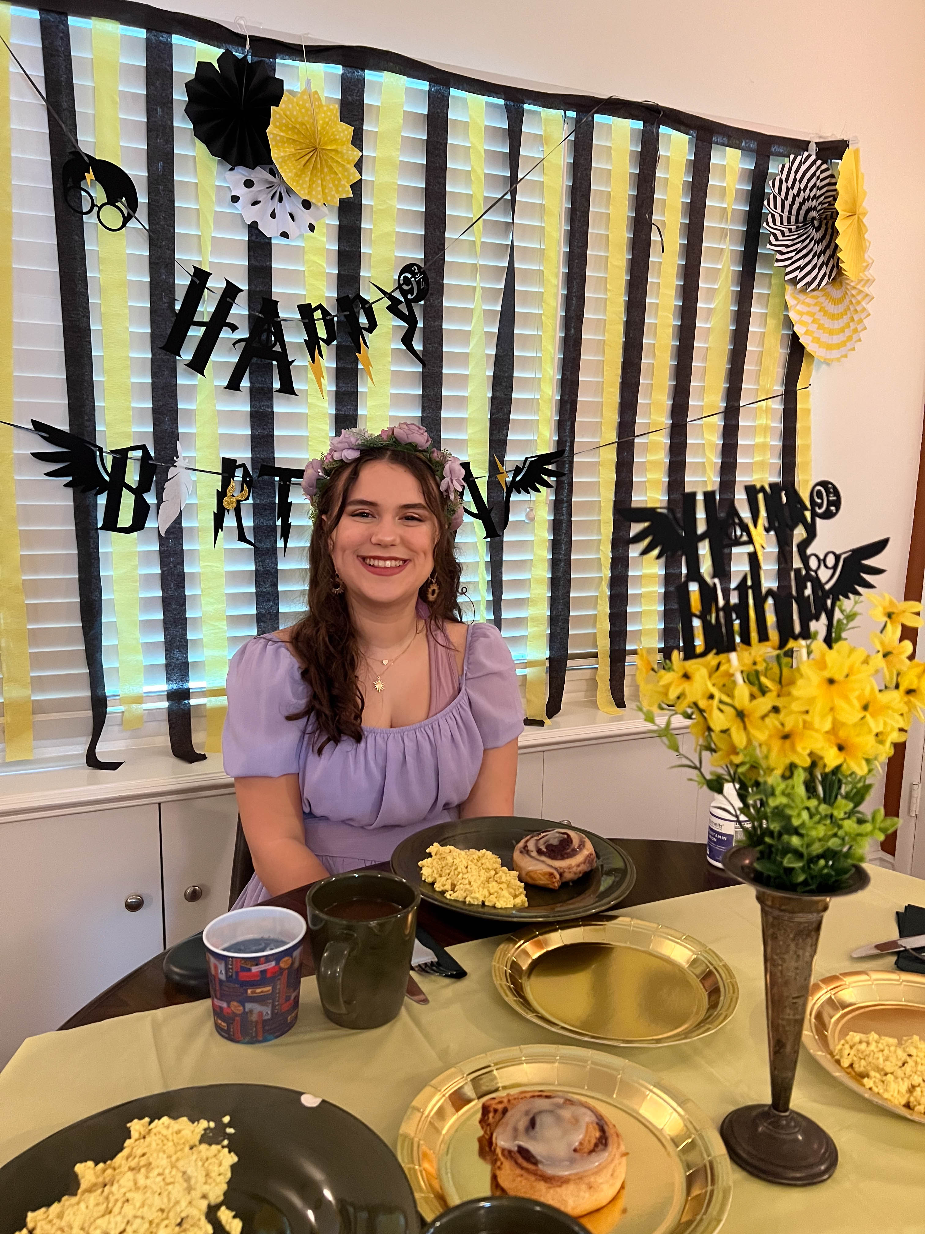 We celebrated my birthday!