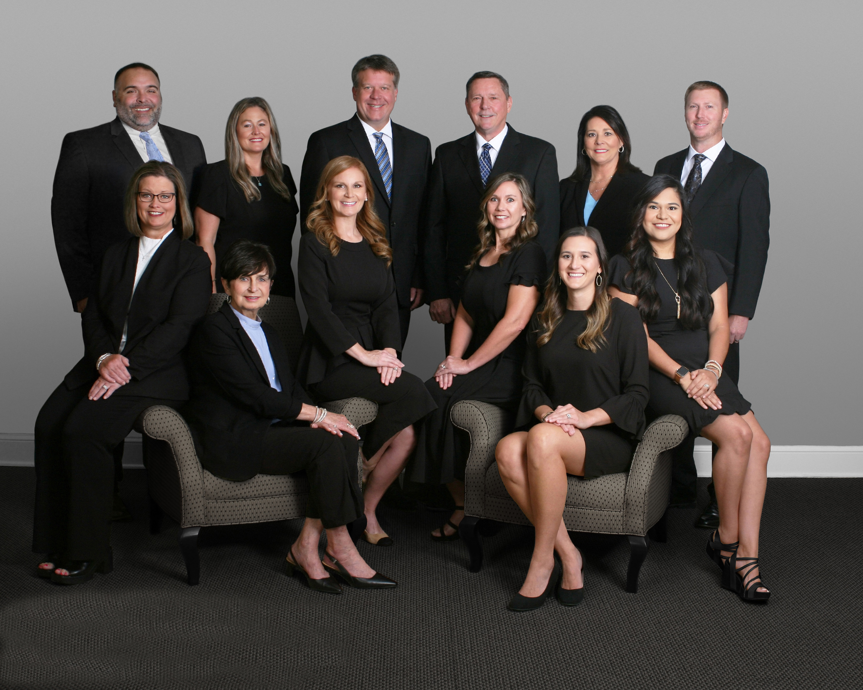 Group photo of company employees