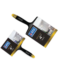 Brochas de cerda natural con mango de polipropileno inyectado. Ofrece una gran resistencia a los solventes usados comúnmente en la aplicación de pintura. 100% cerda natural.