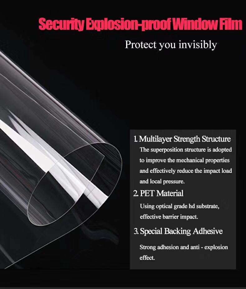 Security Explosion-Proof Window Film