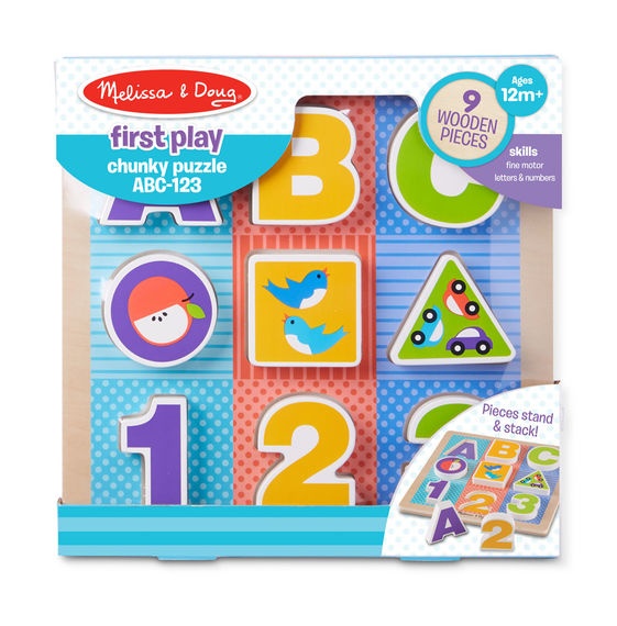 CHUNKY PUZZLE ABC 123