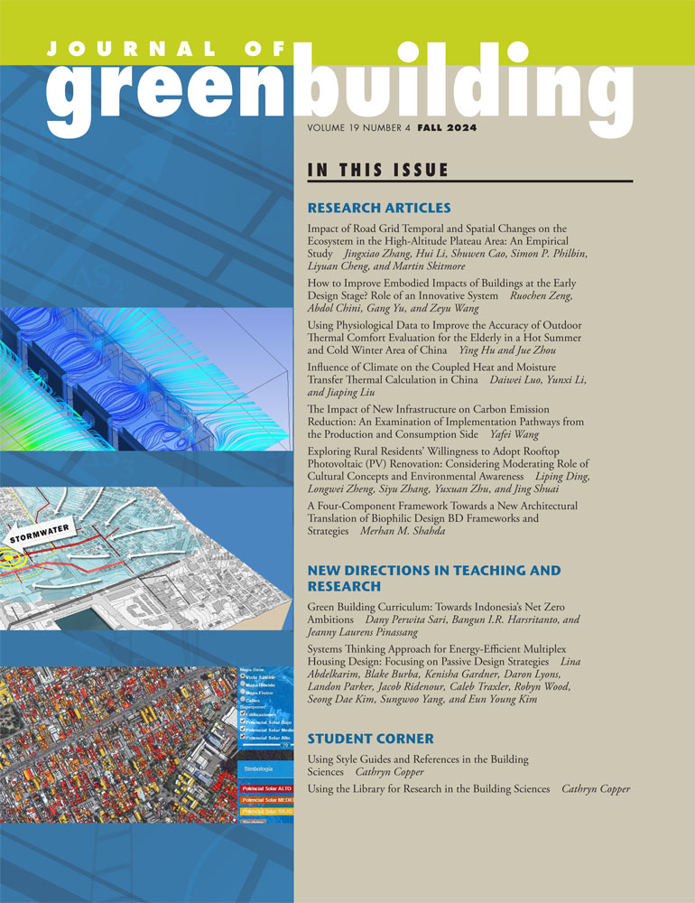 Journal of Green Building
