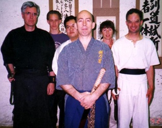 1998. Power Sensei with some Dojo members.