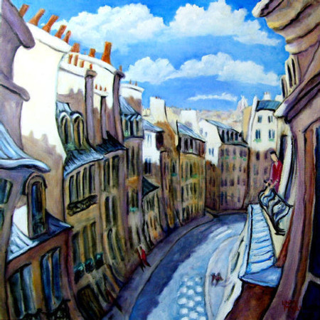 rue Condé   60x60cm sold