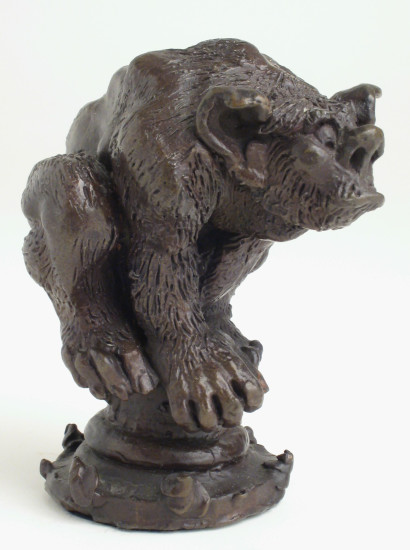 Black Pawn (#6 - chess piece)
Artist: Bill Girard, Royal Oak, MI
Formerly collection of Allen Abramson
Photo courtesy of Ken Weikal, Farmington Hills, MI. 