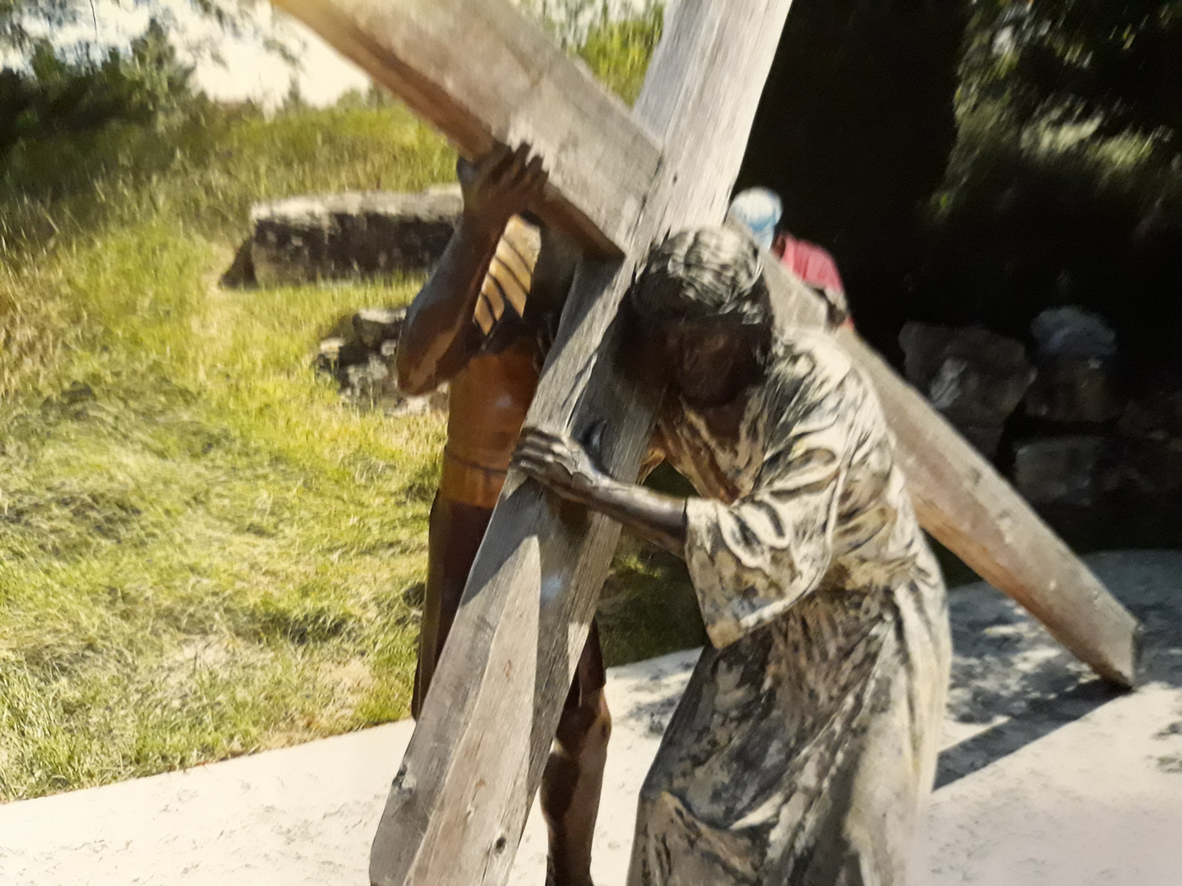 Jesus Carrying a Cross