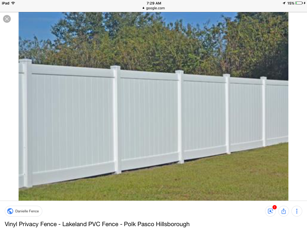 6' LAKELAND VINYL PRIVACY