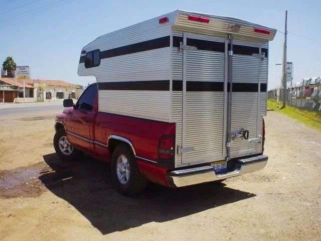 campers volado pick up de aluminio