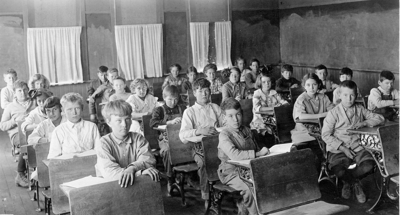 Parma Grade School, circa 1920