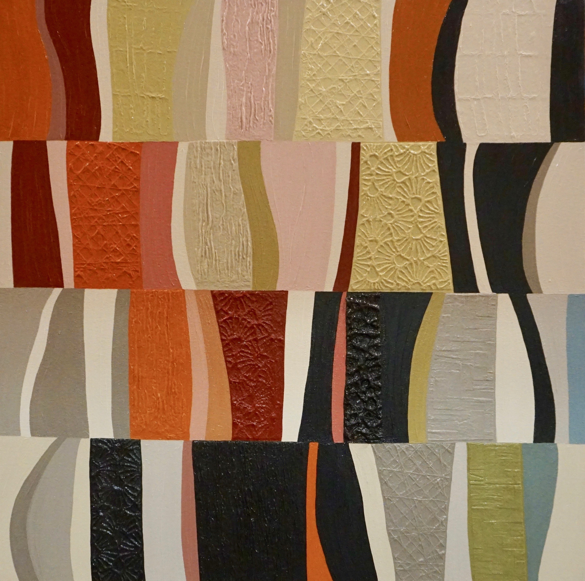 Indigo Child Series "Crystal Mountain 4" 30 x 30