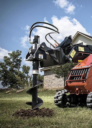 COMPACT Auger Attachment w/ bit
$50/day $150/week 
6"-18" bits available