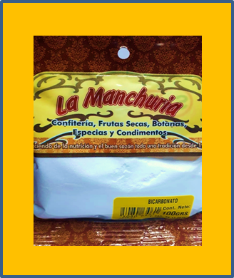 BICARBONATO 
50 Y 100 GRS