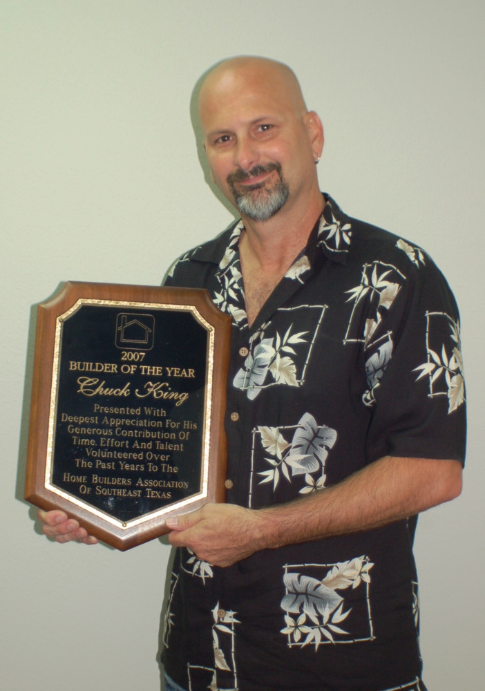 Builder of the Year for the Home Builders Association of Southeast Texas 2007