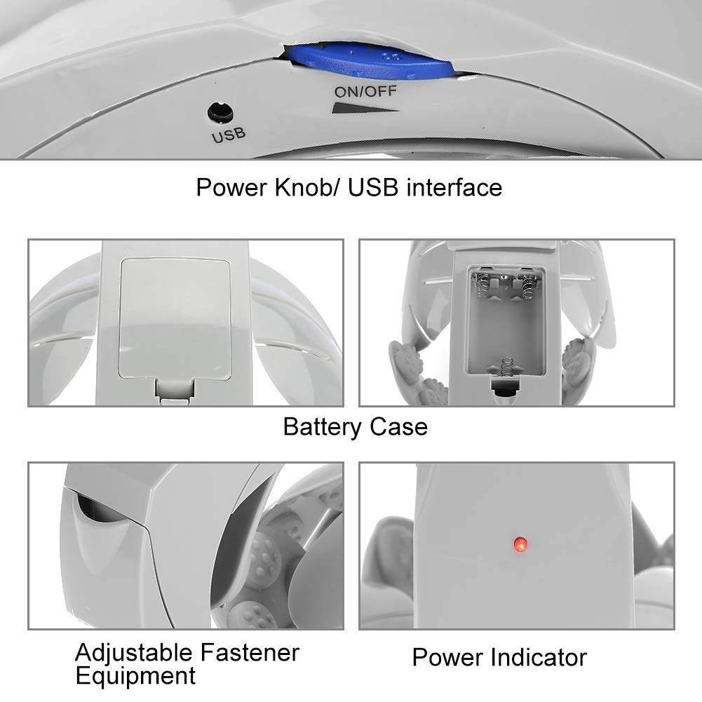 LY-617E
Masajeador de cabeza eléctrico
vibración neumática con sensación de presión