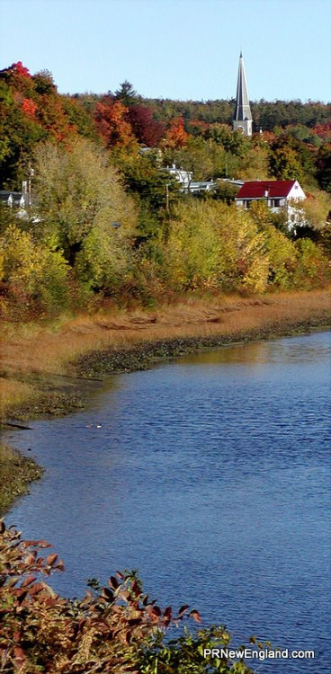 New England Charm in Autumn