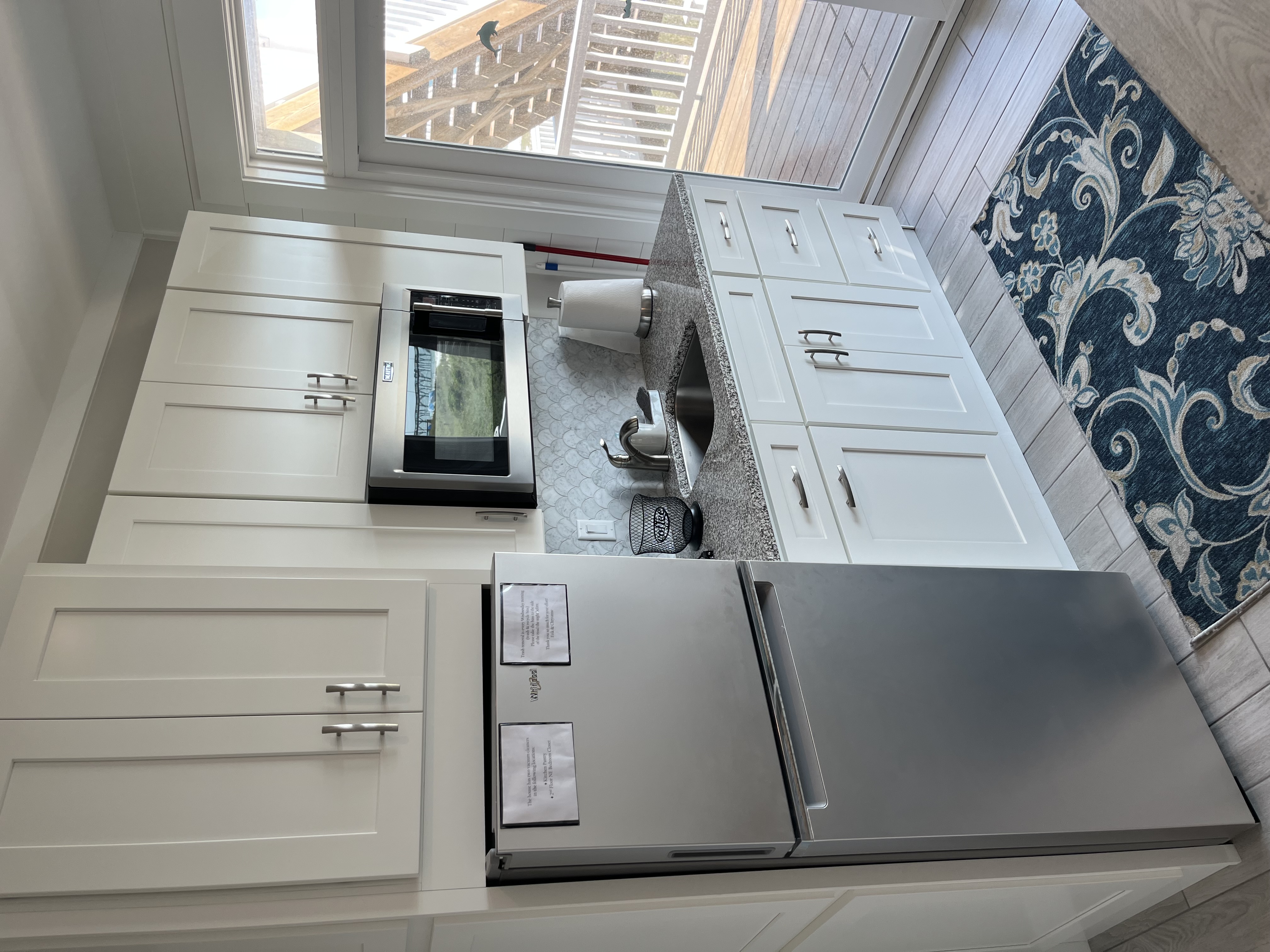 Appliances in the mini kitchen