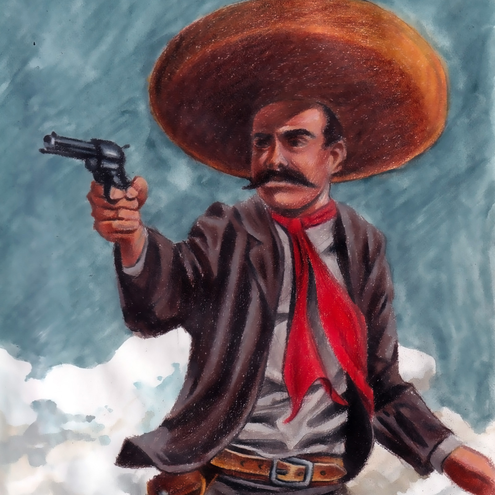 Zapata. Ilustración digital, 2019